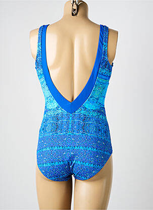 Costum de baie dintr-o singură piesă imprimeu fantezie top sutien modelat albastru SUNFLAIR femeie