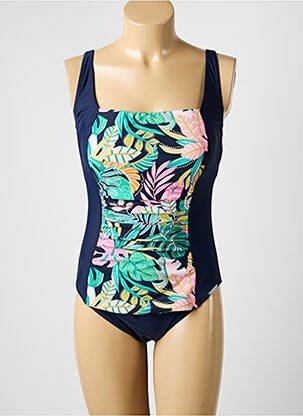 Costum de baie dintr-o singură piesă imprimeu fantezie top sutien modelat albastru SUNMARIN femeie