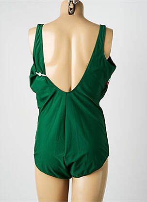 Costum de baie dintr-o singură piesă imprimeu fantezie top sutien modelat verde YSABEL MORA femeie