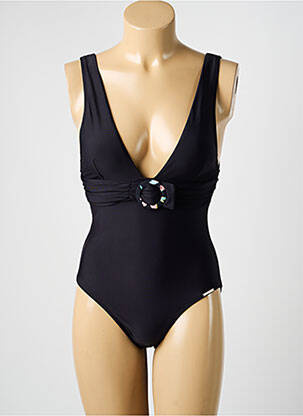 Costum de baie dintr-o singură piesă elasticitate top sutien modelat negru YSABEL MORA femme