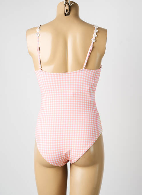 Costum de baie dintr-o singură piesă elasticitate roz YSABEL MORA femme