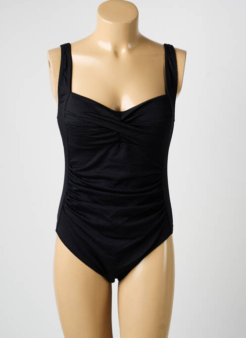 Costum de baie dintr-o singură piesă elasticitate top sutien modelat negru ADMAS femme