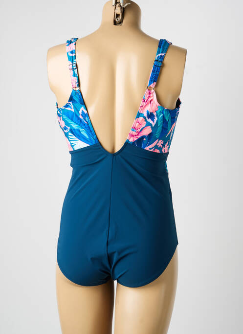 Costum de baie dintr-o singură piesă elasticitate top sutien modelat verde SUNFLAIR femme