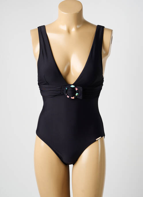 Costum de baie dintr-o singură piesă elasticitate top sutien modelat negru YSABEL MORA femme