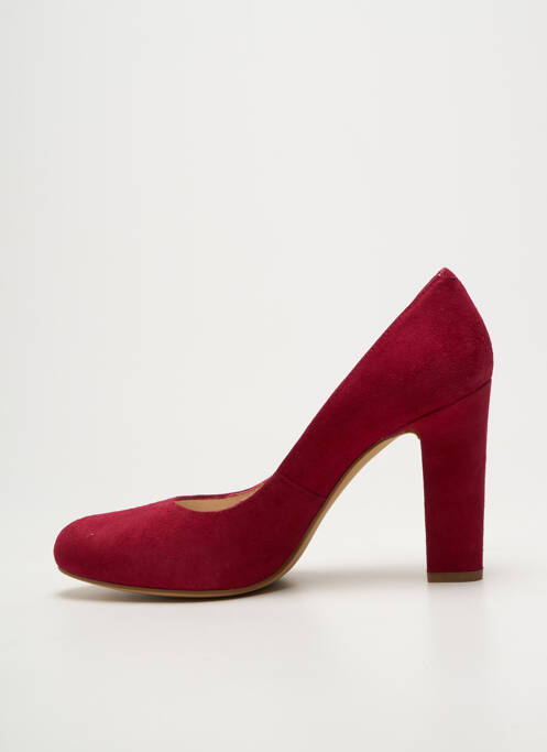 Pantofi cu toc toc pătrat toc de 7 la 9 cm roz UNISA femme