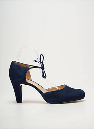 Pantofi cu toc toc cui. toc de 7 la 9 cm albastru UNISA femeie