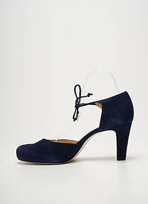 Pantofi cu toc toc cui. toc de 7 la 9 cm albastru UNISA femeie