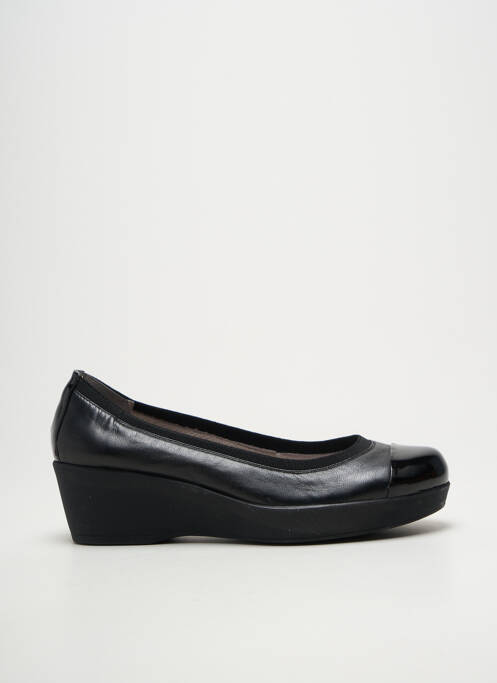 Balerine material neted toc de 4 la 6 cm negru UNISA femme