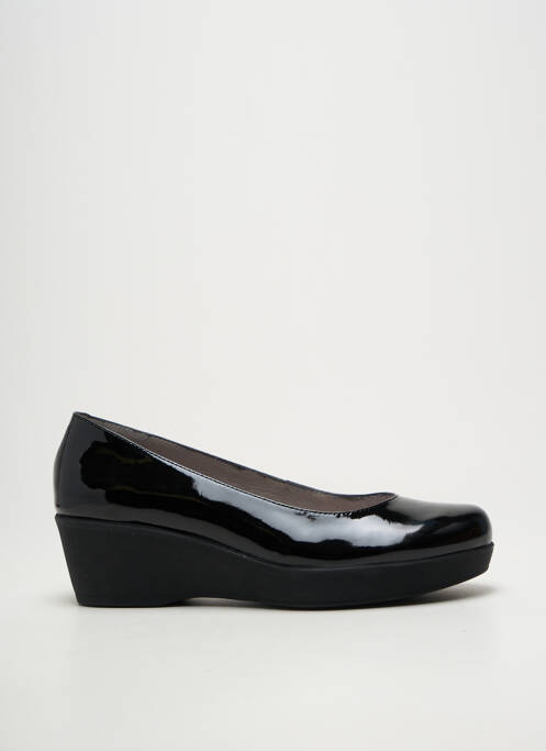 Balerine material neted toc de 4 la 6 cm negru UNISA femme