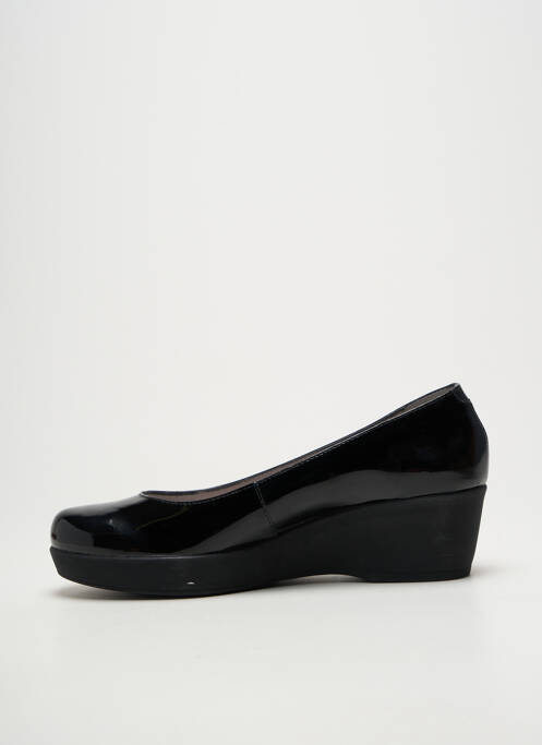 Balerine material neted toc de 4 la 6 cm negru UNISA femme