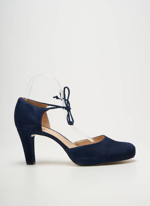 Pantofi cu toc toc cui. toc de 7 la 9 cm albastru UNISA femme