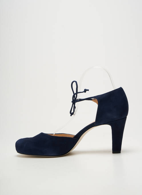 Pantofi cu toc toc cui. toc de 7 la 9 cm albastru UNISA femme