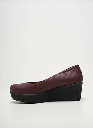 Balerine vârf rotund toc de 4 la 6 cm violet UNISA femeie