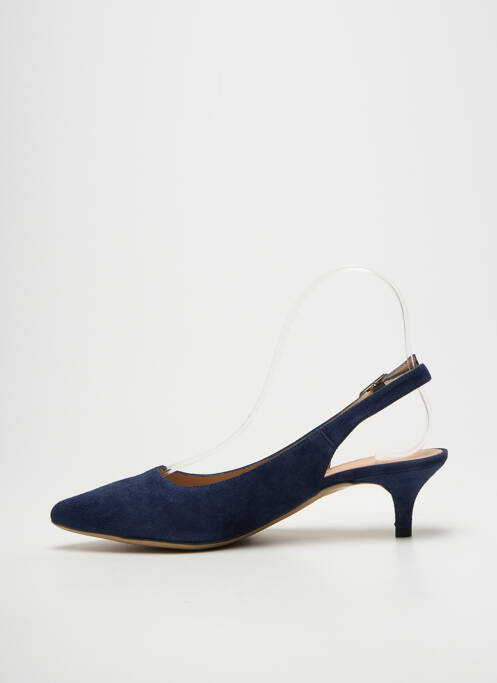 Pantofi cu toc închidere cu buclă(e) toc de 4 la 6 cm albastru UNISA femme