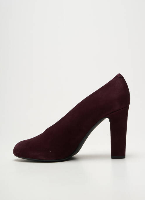 Pantofi cu toc toc cui. toc de 7 la 9 cm violet UNISA femme