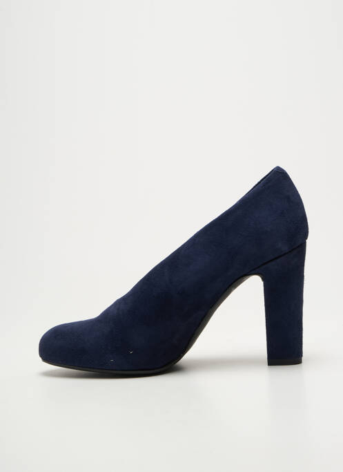 Pantofi cu toc toc cui. toc de 7 la 9 cm albastru UNISA femme