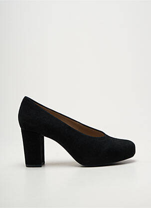 Pantofi cu toc toc pătrat toc de 7 la 9 cm negru UNISA femeie