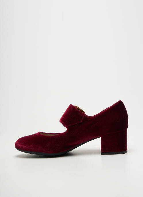 Pantofi cu toc închidere cu buclă(e) toc de 4 la 6 cm violet UNISA femme