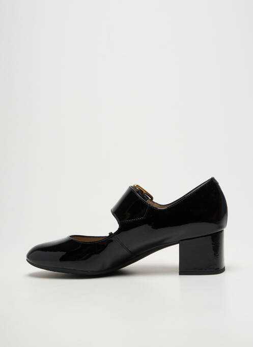 Pantofi cu toc închidere cu buclă(e) toc de 4 la 6 cm negru UNISA femme