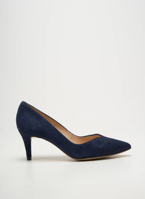 Pantofi cu toc vârf ascuțit toc de 4 la 6 cm albastru UNISA femme