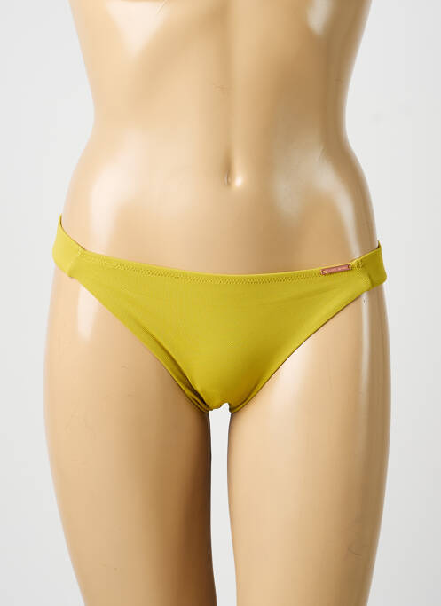 Chiloți de baie elasticitate chiloți verde YSABEL MORA femme