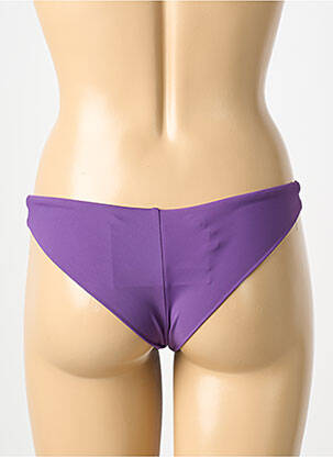 Chiloți de baie efect material satinat chiloți violet YSABEL MORA femeie