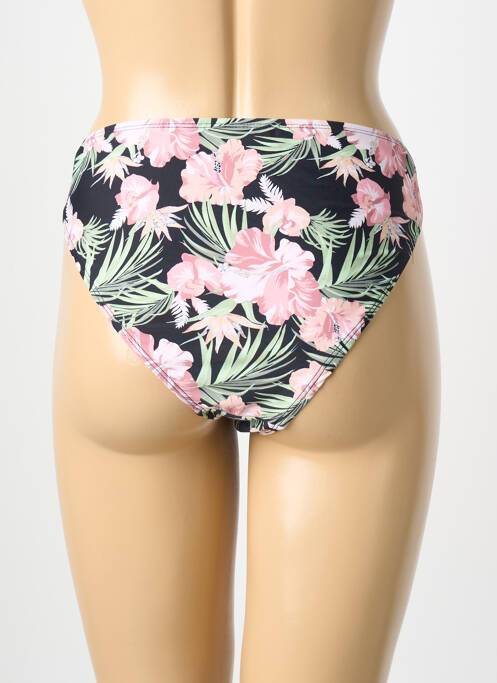Chiloți de baie imprimeu floral bikini roz SASSA femme