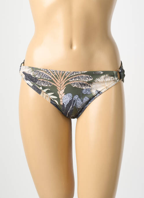 Chiloți de baie imprimeu floral chiloți verde SUNFLAIR femme