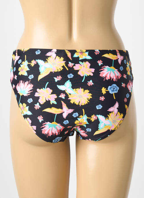 Chiloți de baie imprimeu floral chiloți negru YSABEL MORA femme