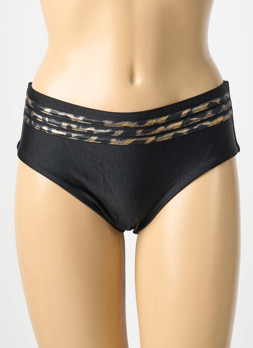 Chiloți de baie elasticitate chiloți negru ADMAS femme