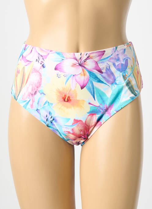 Chiloți de baie imprimeu tie and dye chiloți albastru YSABEL MORA femme