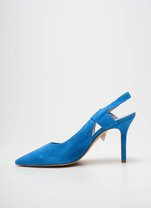 Sandale/pantofi decupați toc de 7 la 9 cm albastru KENNEL UND SCHMENGER femme