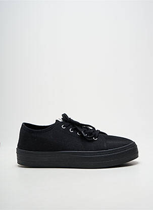 Adidași platformă toc de 4 la 6 cm negru ONLY femeie