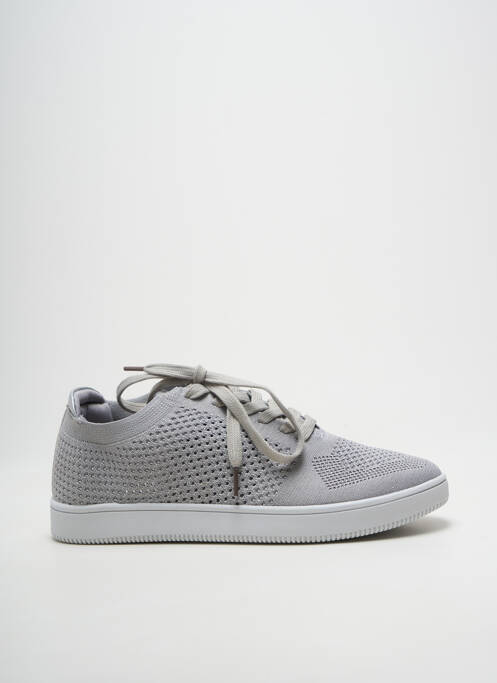 Adidași toc platformă toc plat până la 3 cm argintiu I LOVE SHOES femme