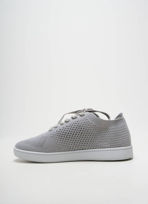 Adidași toc platformă toc plat până la 3 cm argintiu I LOVE SHOES femme