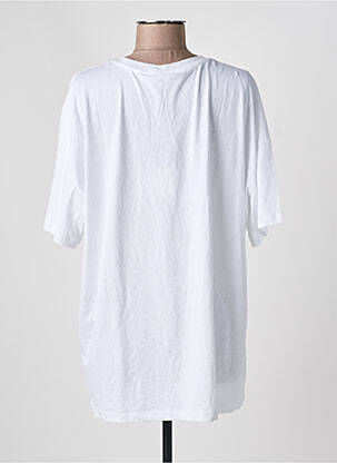 Tricou imprimeu fantezie mâneci scurte alb ONLY femeie