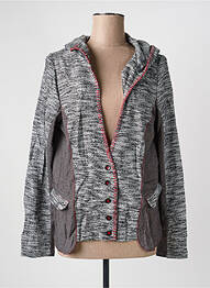 Jachete casual buzunare gri L33 femme