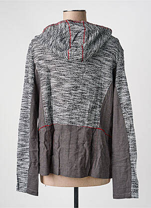 Jachete casual buzunare gri L33 femeie