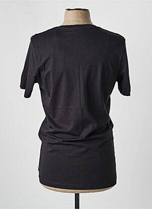 Tricou croială cambrată mâneci scurte negru JACK & JONES bărbat