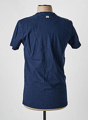 Tricou elasticitate mâneci scurte albastru PETROL INDUSTRIES bărbat