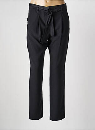 Pantalon chino mărime normală mărime normală negru MY SUNDAY MORNING femeie