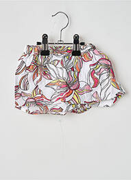 Fustă midi imprimeu floral alb IDEO fille