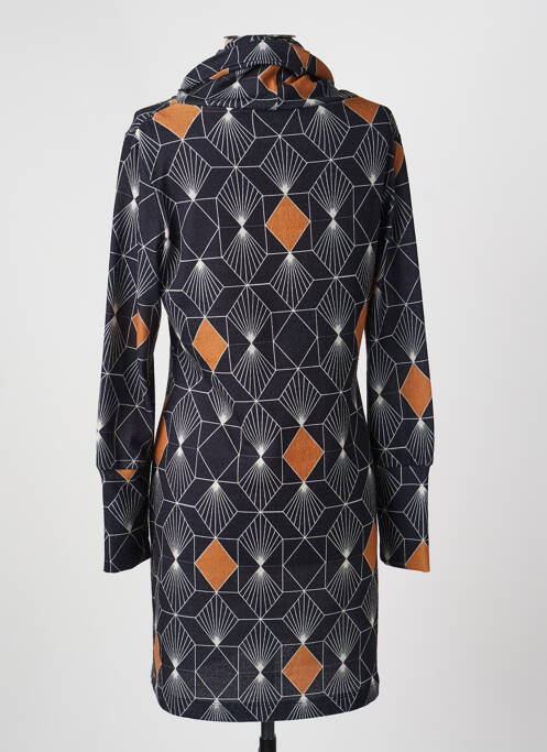 Rochie scurtă mâneci lungi mâneci lungi negru SISTTER femme