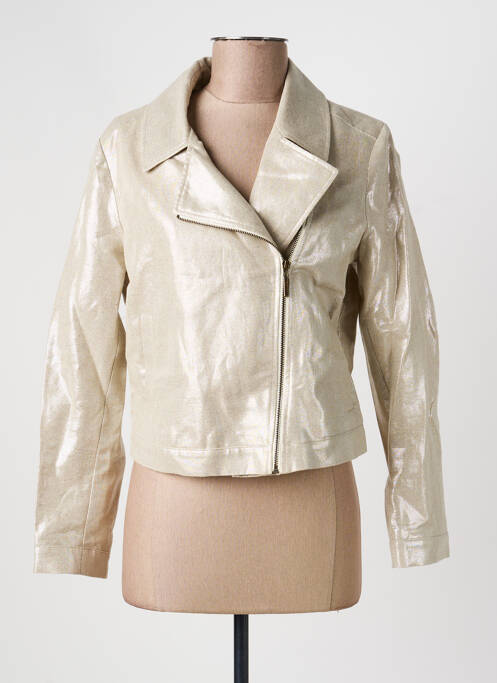 Jachete casual guler tip costum bej I.CODE (By IKKS) femme