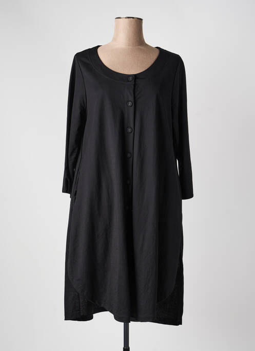 Vestă cu mâneci lungi elasticitate negru G!OZE femme