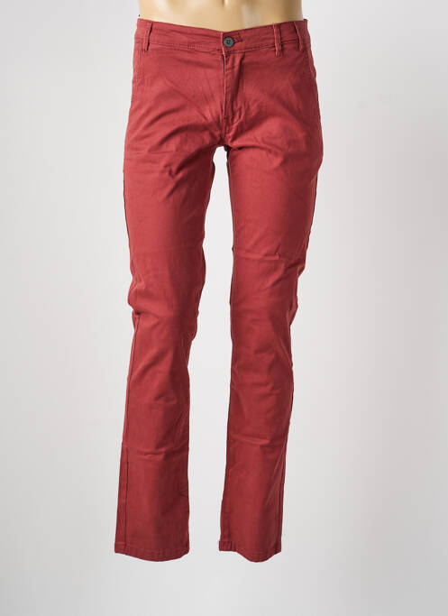 Pantalon chino țesătură poplin mărime normală portocaliu SHINE ORIGINAL homme