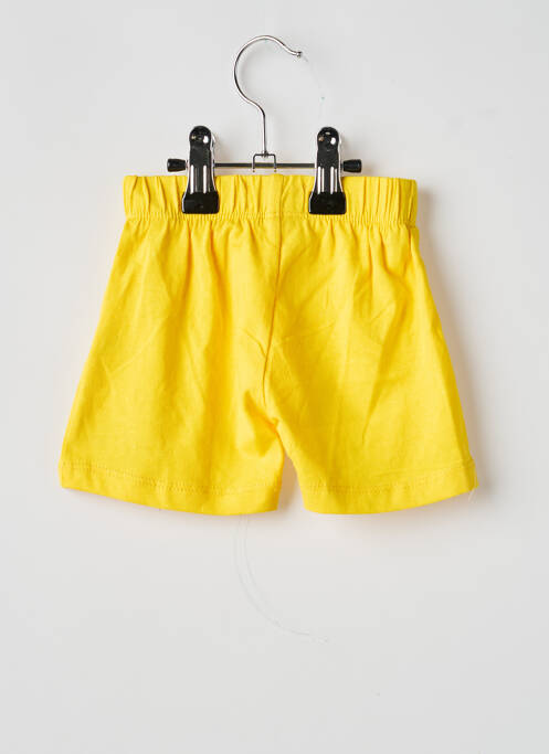 Șort elasticitate talie elastică galben NAF NAF fille