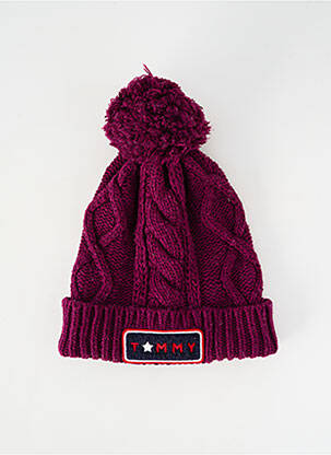 Căciulă elasticitate violet TOMMY HILFIGER bărbat