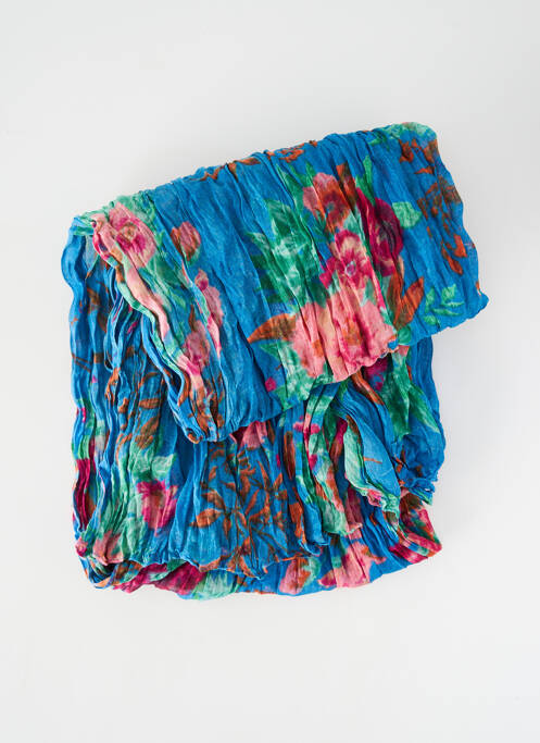 Eșarfă țesătură poplin albastru PIECES femme