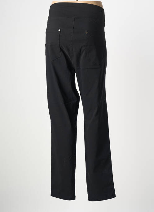 Jegging țesătură poplin mărime normală negru ZHENZI femme